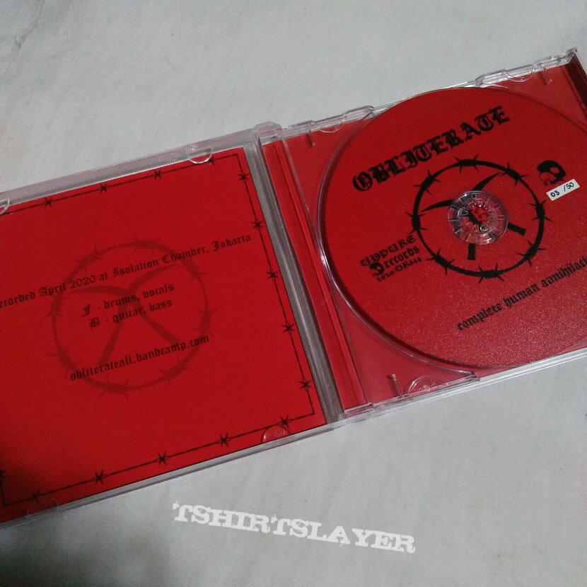 Obliterate (Indonesia) - Complete Human Annihilation CD