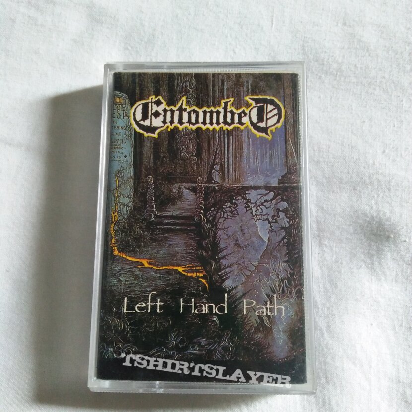 Entombed - Left Hand Path tape (Indonesian press)