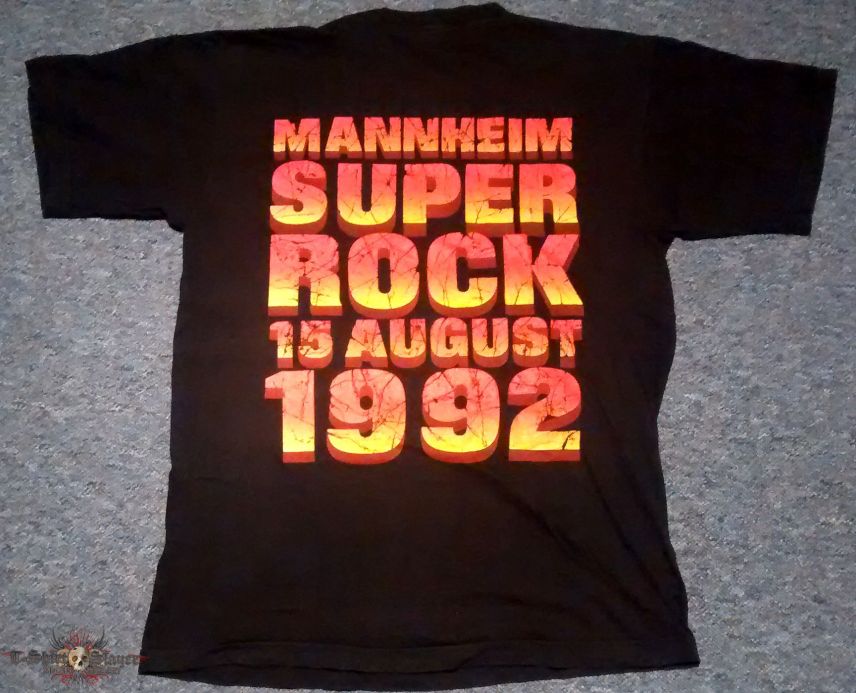 Iron Maiden - Super Rock Mannheim 1992 T-Shirt
