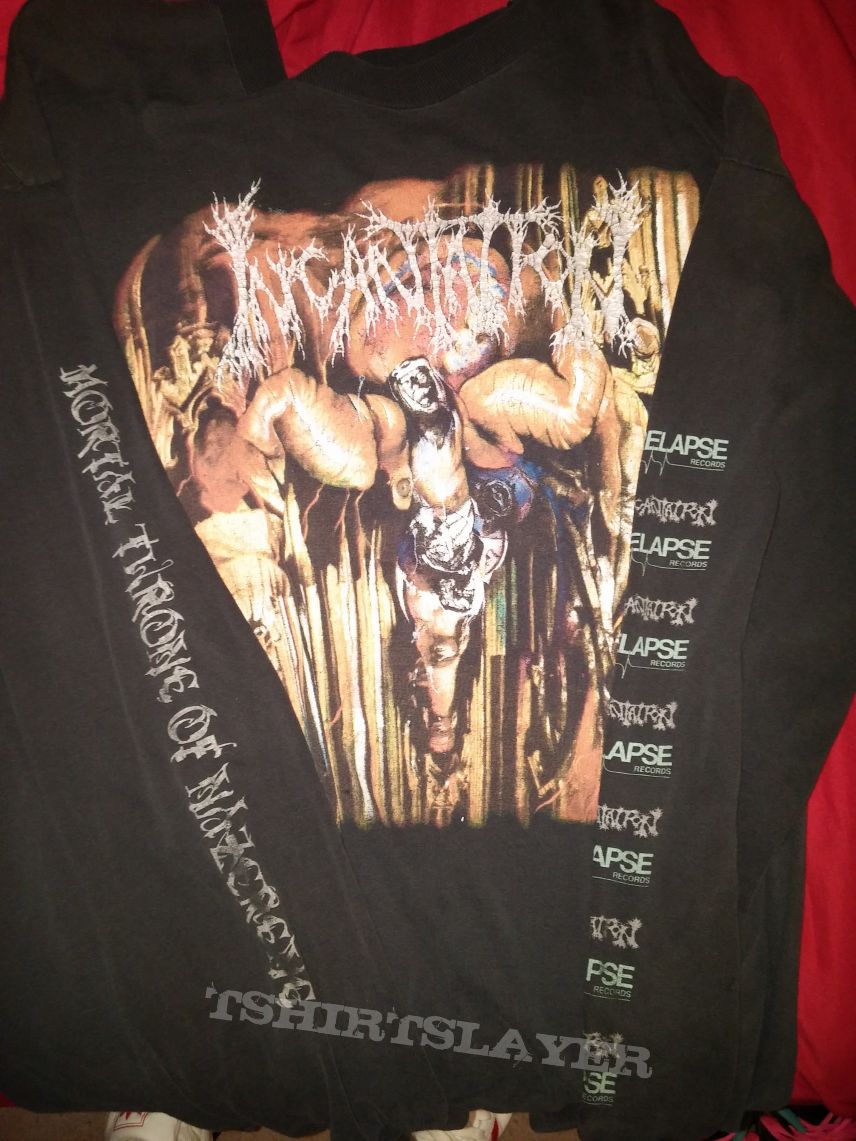 Incantation &#039;Mortal Throne of Nazarene&#039; longsleeve