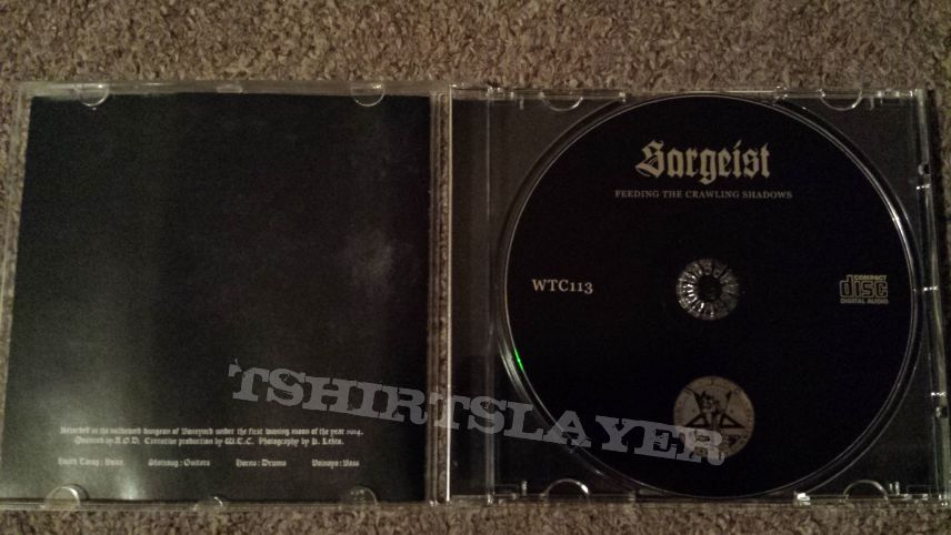 SARGEIST - Feeding the Crawling Shadows