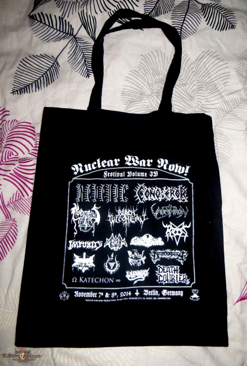 Revenge Nuclear War Now Fest IV Canvas Bag