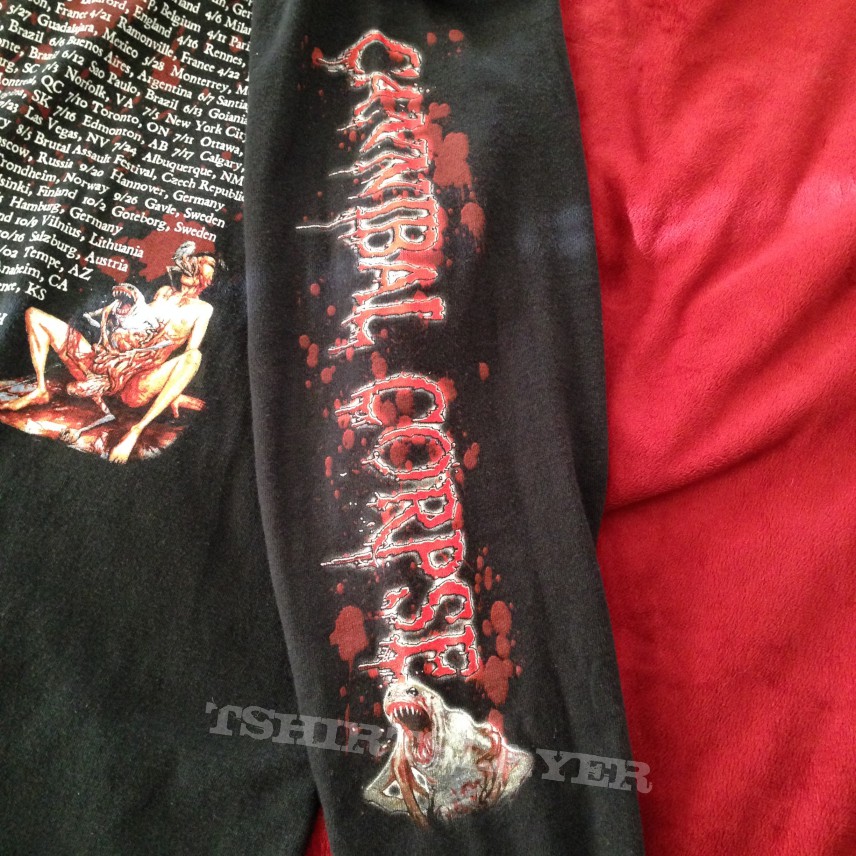Cannibal Corpse Wretched Spawn Tour Longsleeve