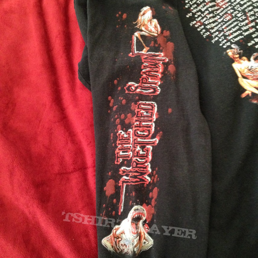 Cannibal Corpse Wretched Spawn Tour Longsleeve