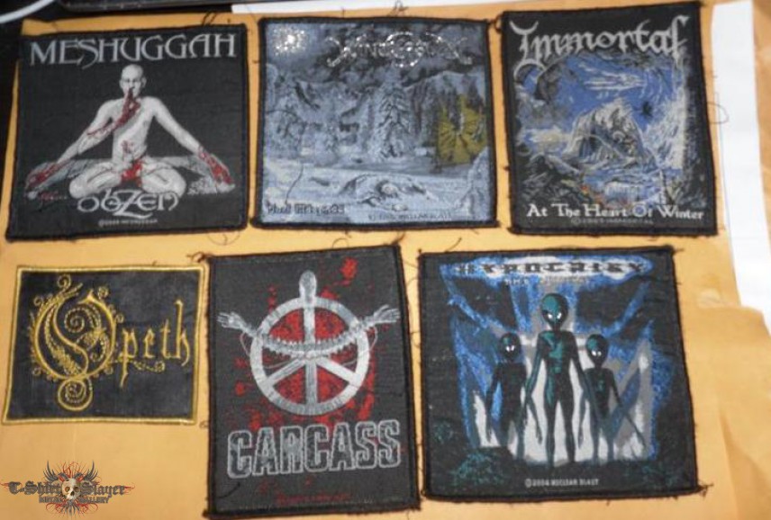 Meshuggah Unused patches part 4