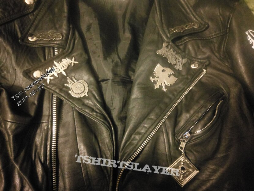 Caveman Cult Painted leather jacket