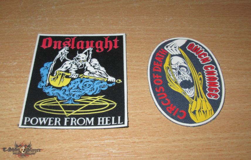 Onslaught &amp; Quick Change rubber patches