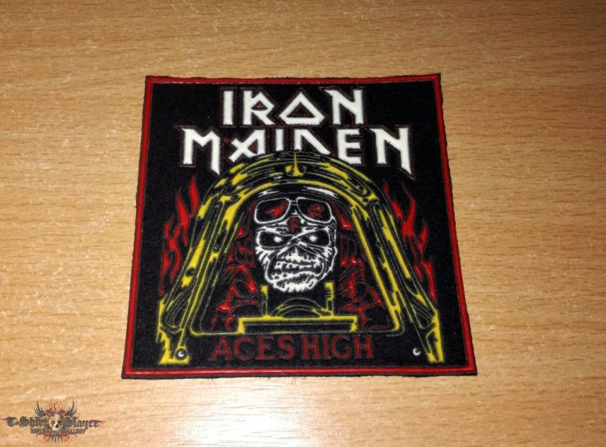 Iron Maiden - Aces High rubber patch