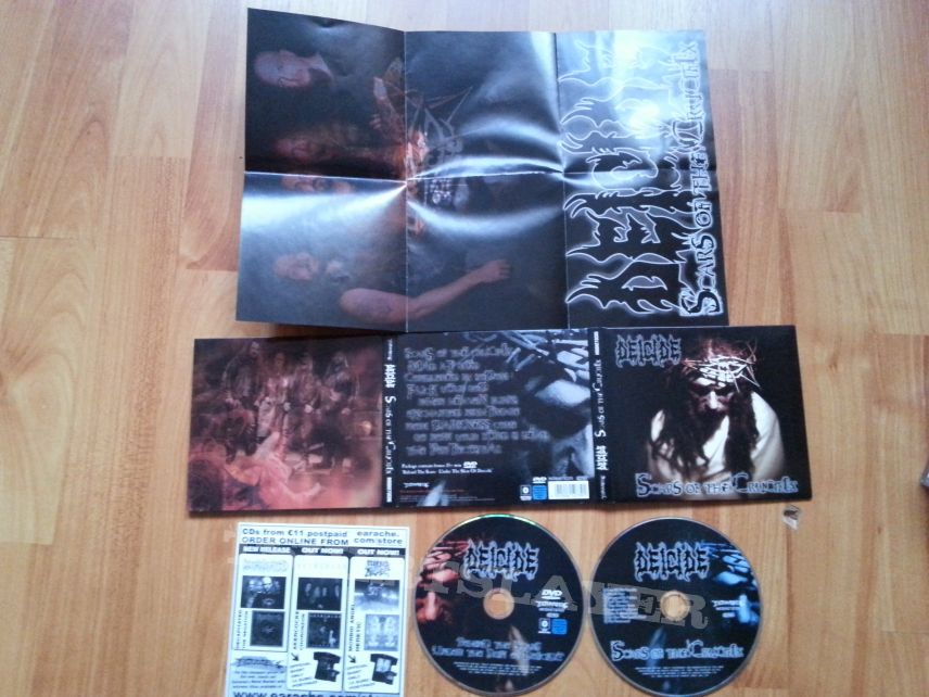 DEICIDE-Scars of the Crucifix lim digi CD with poster &amp; DVD first edition 2004
