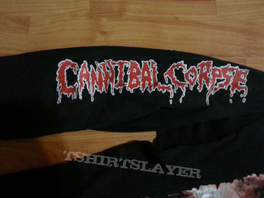 CANNIBAL CORPSE-tomb of the mutilated Blue Grape 1992 orig. LS both sleeves printed