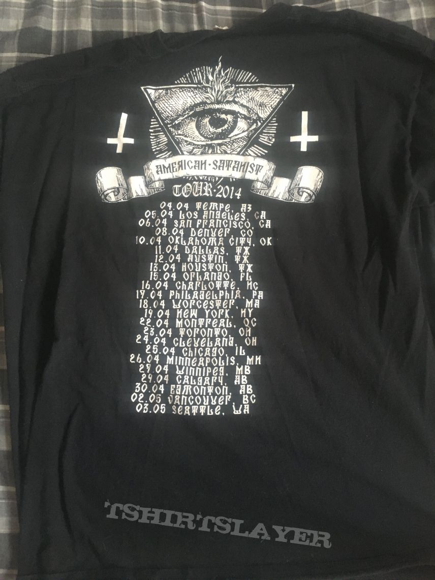 Behemoth Satanist US Tour Shirt NEED GONE!
