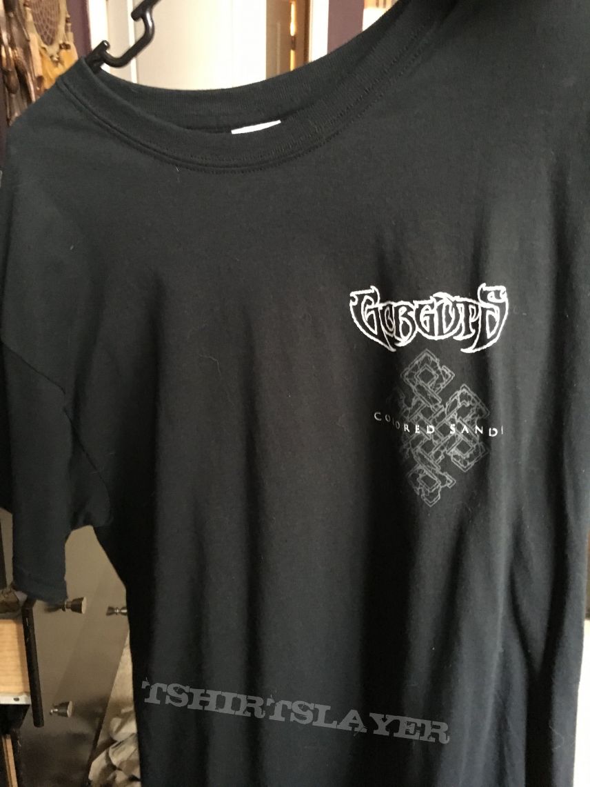 Gorguts Colored Sands Mini Tour 2013 shirt