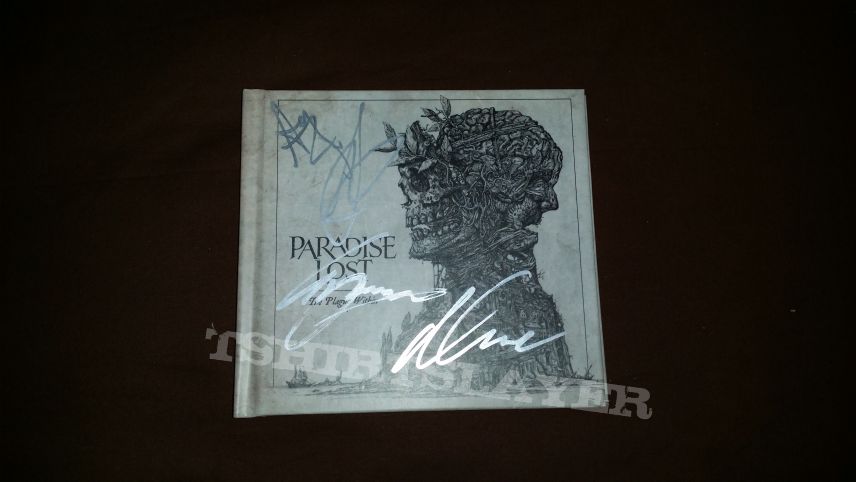 Paradise Lost-The Plague Within Limited Mediabook CD Signed | TShirtSlayer  TShirt and BattleJacket Gallery