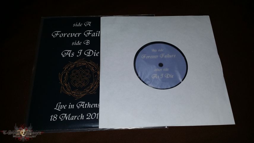 Paradise Lost-As I Die In Athens signed (7'' Clear Vinyl) Paradise Lost-As I Die In Athens signed (7'' Clear Vinyl)