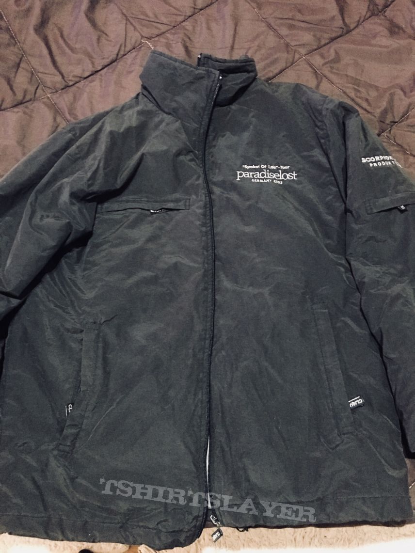 Paradise Lost-Symbol of life tour 2003 crew jacket 