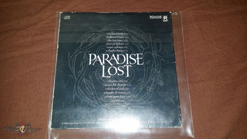 Paradise Lost-Draconian Times USA Promo Signed