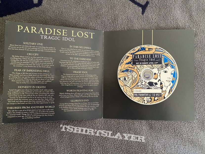 Paradise Lost-Tragic idol(German Promo) 