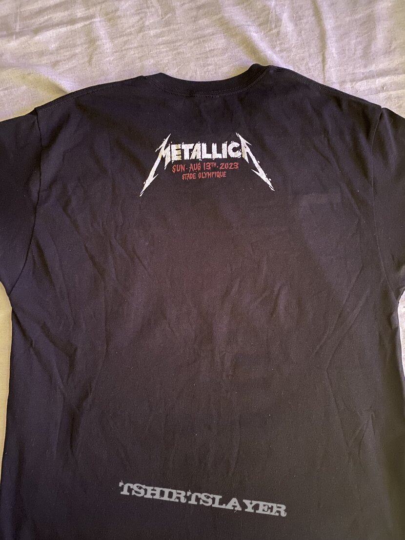 Metallica-M72 Quebec,Montreal 2023 | TShirtSlayer TShirt and ...