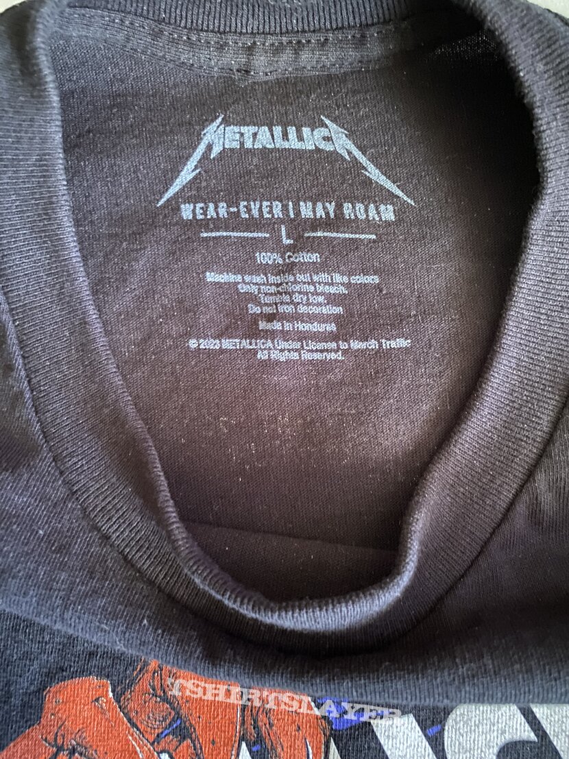 Metallica-M72 East Rutherford NJ 2023  TShirtSlayer TShirt and  BattleJacket Gallery