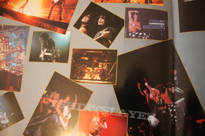 Mötley Crüe Girls Girls Girls Tour Book