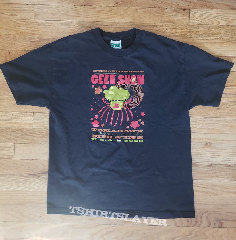 Tomahawk Ipecac Recordings Geek Show shirt