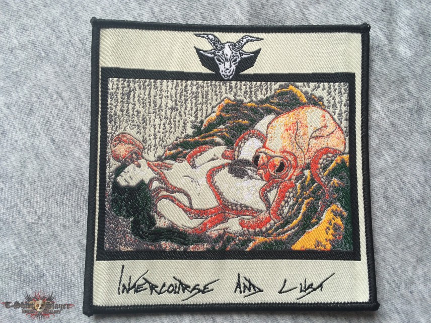 Abigail &#039;&#039;Intercourse &amp; Lust&#039;&#039; official woven patch