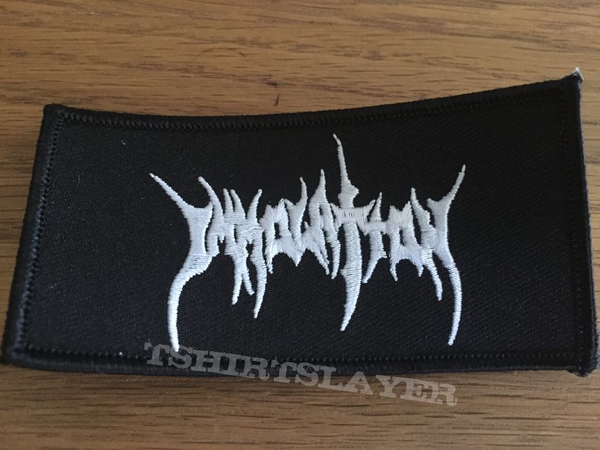 Immolation Sewn patchPin