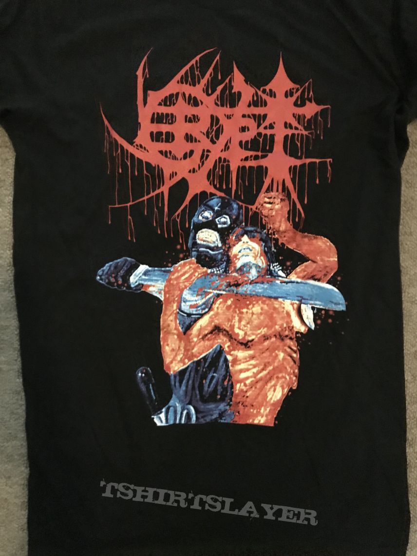 Crypt Excruciating Agony demo shirt