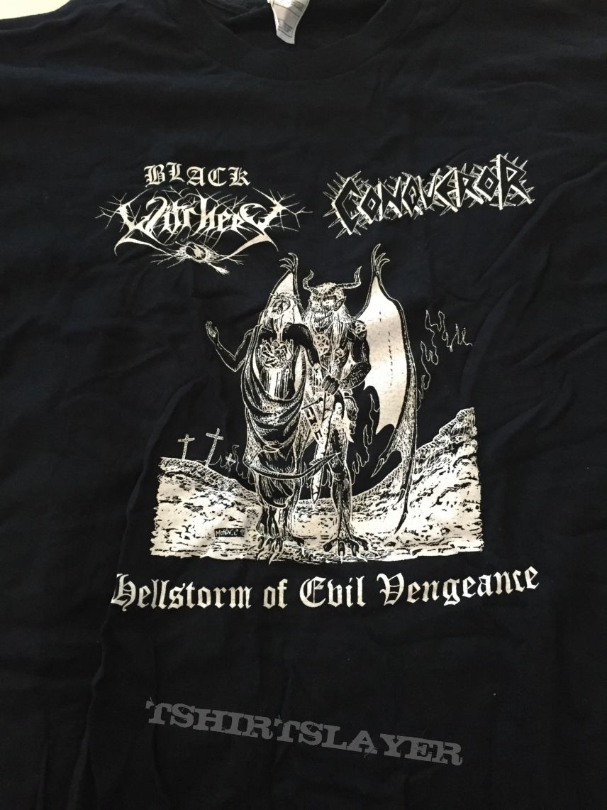 Black Witchery Hellstorm of Evil Vengeance Shirt