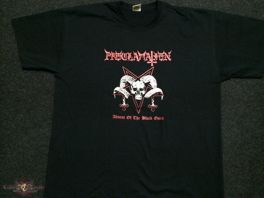 Proclamation - Advent of the Black Omen (t-shirt)