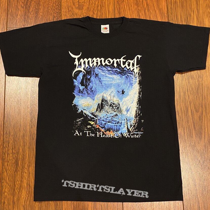 Immortal &quot;At The Heart Of Winter&quot; t-shirt