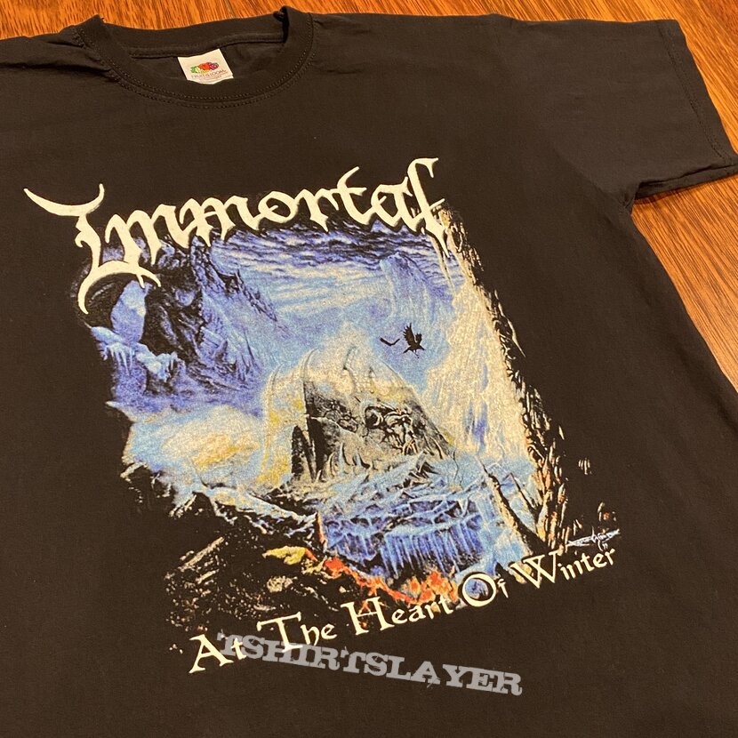 Immortal &quot;At The Heart Of Winter&quot; t-shirt