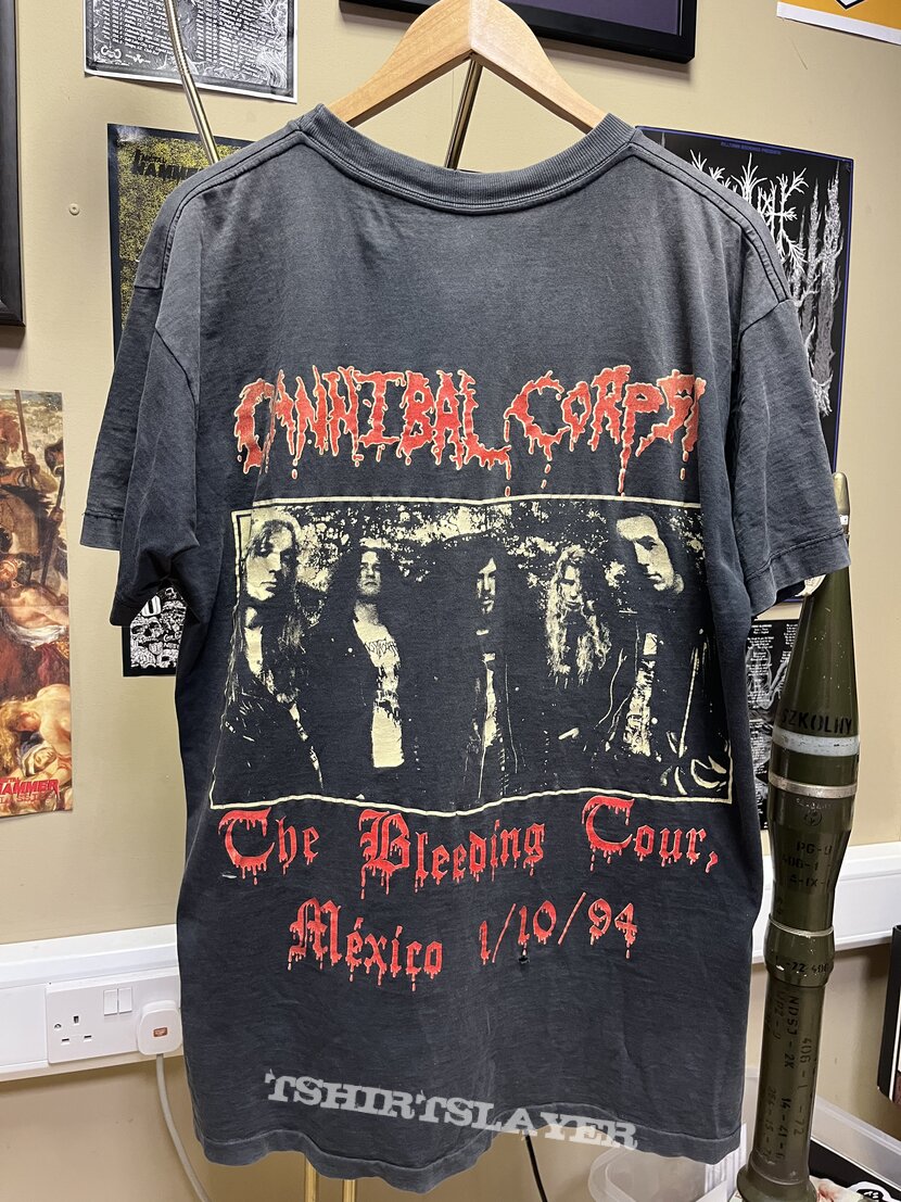 Cannibal Corpse The Bleeding Mexico tour 94