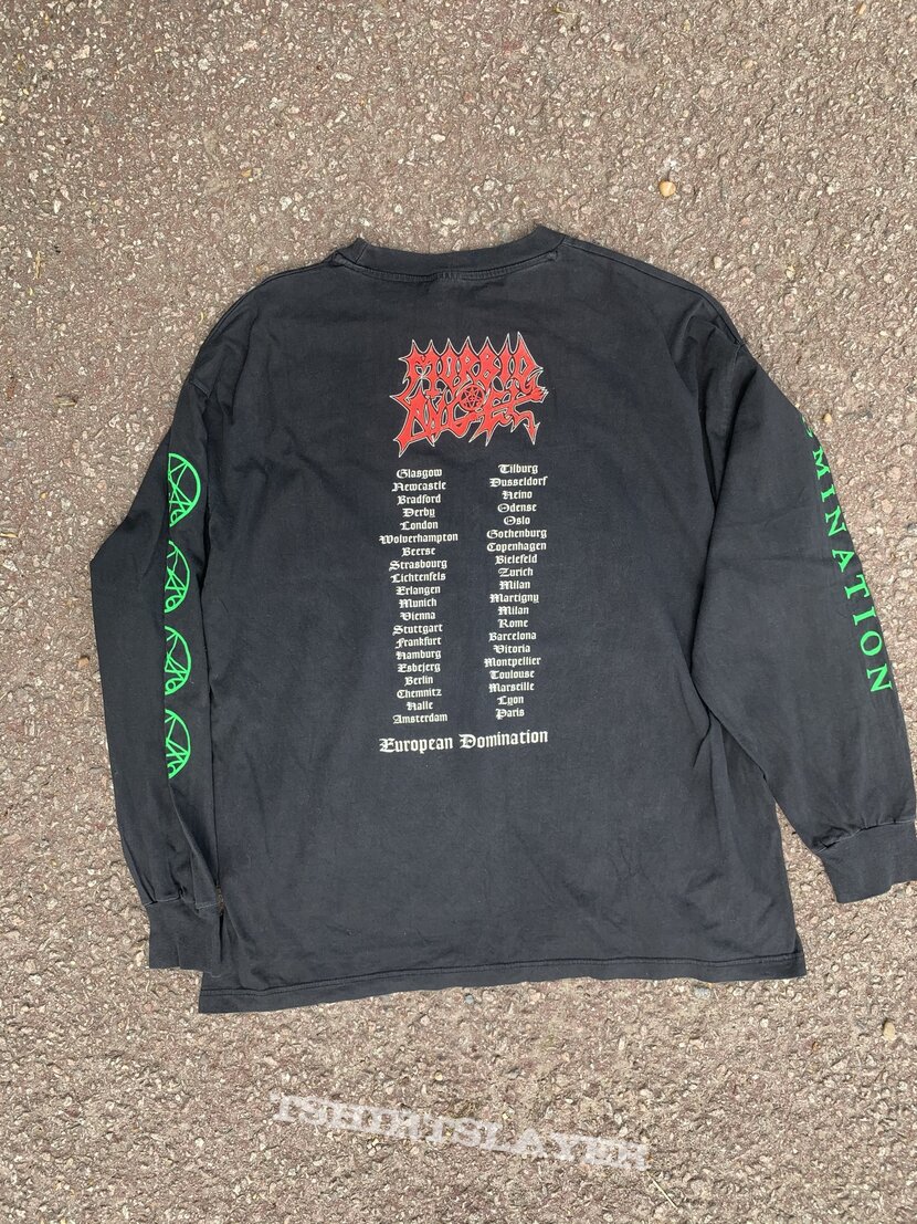 Morbid Angel Domination European Tour Longsleeve 