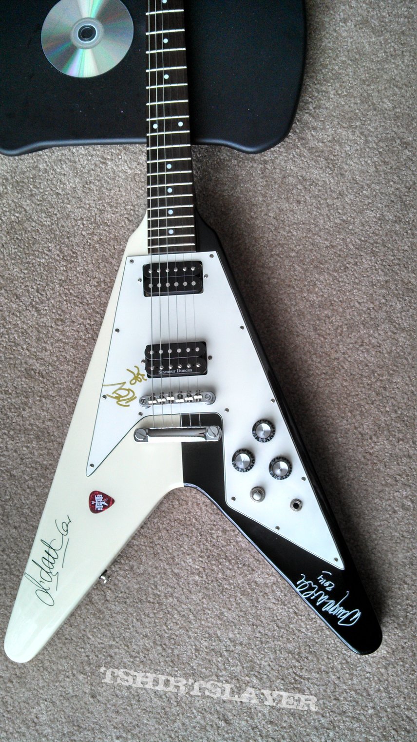 MSG Schenker signed flying v