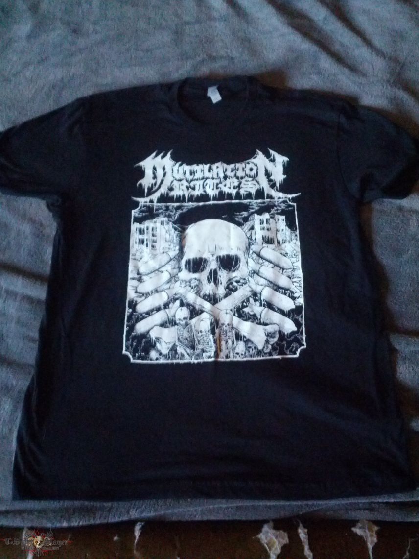 Mutilation Rites - Skeletons and Bombs T-Shirt