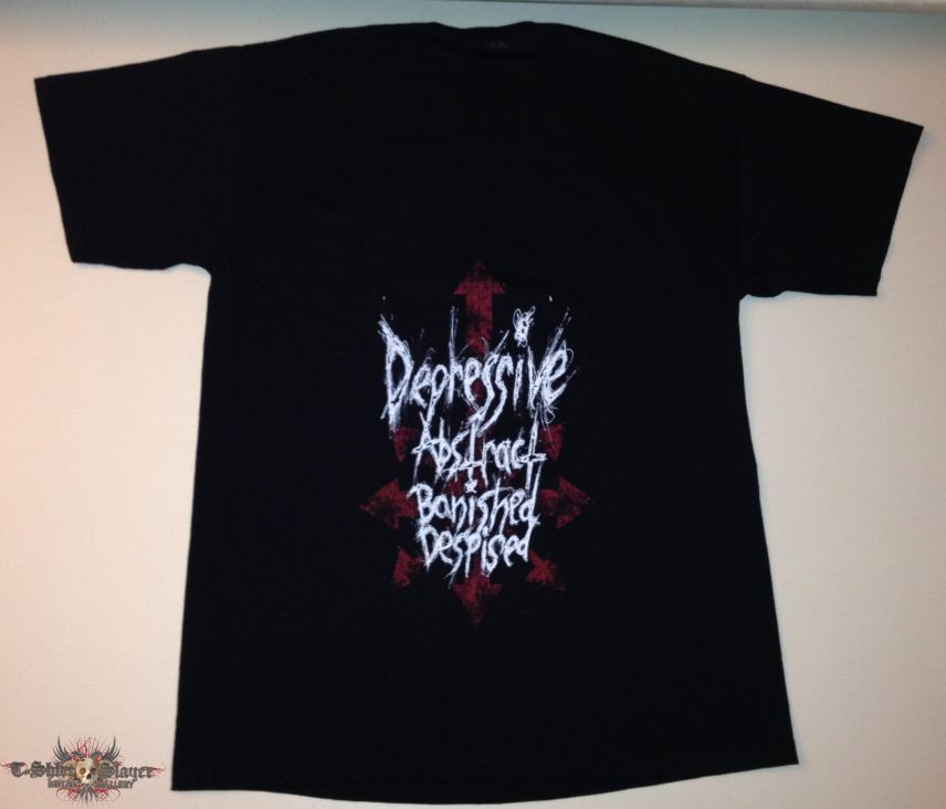 Endstille &quot;Depressive Abstract Banished Despised&quot; Shirt (Size Medium)