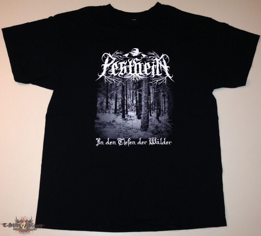 Pestheim &quot;In Den Tiefen Der Wälder...&quot; Shirt (Size Large)