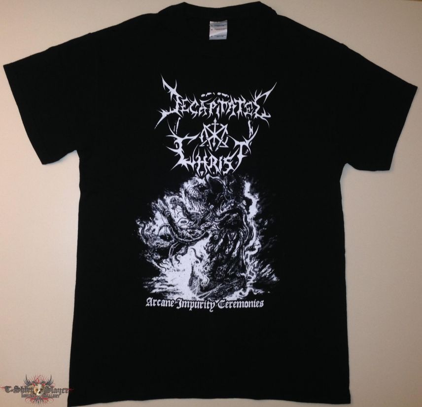 Decapitated Christ &quot;Arcane Impurity Ceremonies&quot; Shirt (Size Medium)