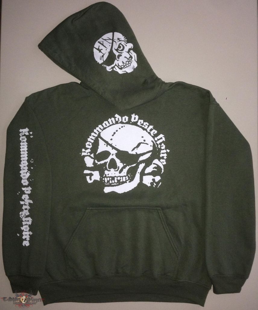 Peste Noire &quot;Hooligan Black Metal&quot; Hoodie (Size Large) ***Olive Green***