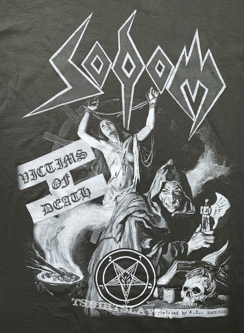 Sodom &quot;Victims Of Death&quot; Shirt (Size Medium)