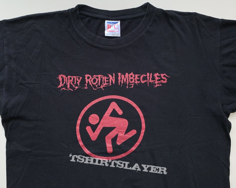 D.R.I. (Dirty Rotten Imbeciles) &quot;Red Logo&quot; Shirt (Size Medium)