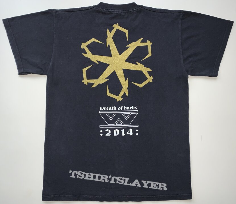 Wumpscut: "Wreath Of Barbs 2014" Shirt (Size Medium) | TShirtSlayer TShirt  and BattleJacket Gallery