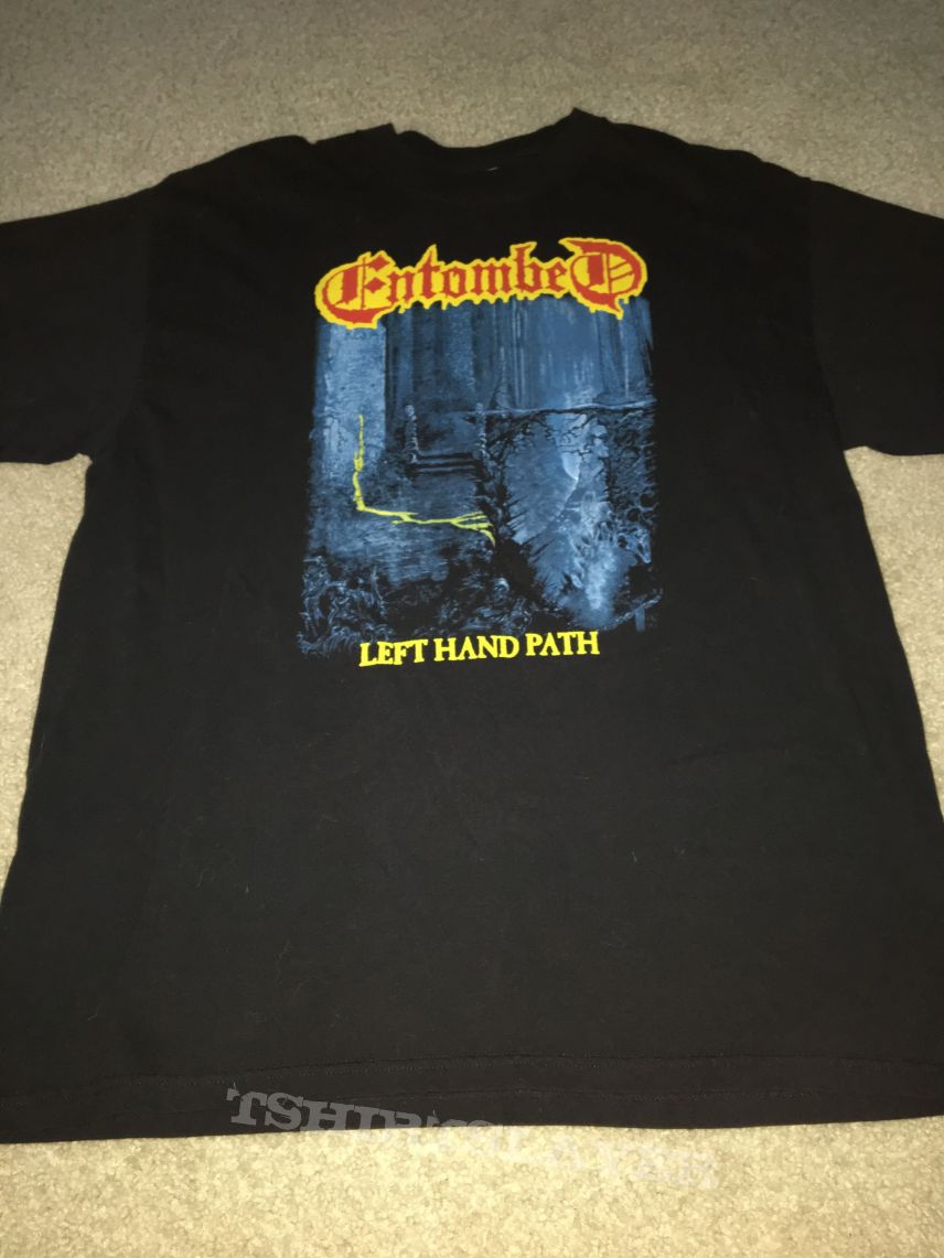 ENTOMBED Left Hand Path t-shirt