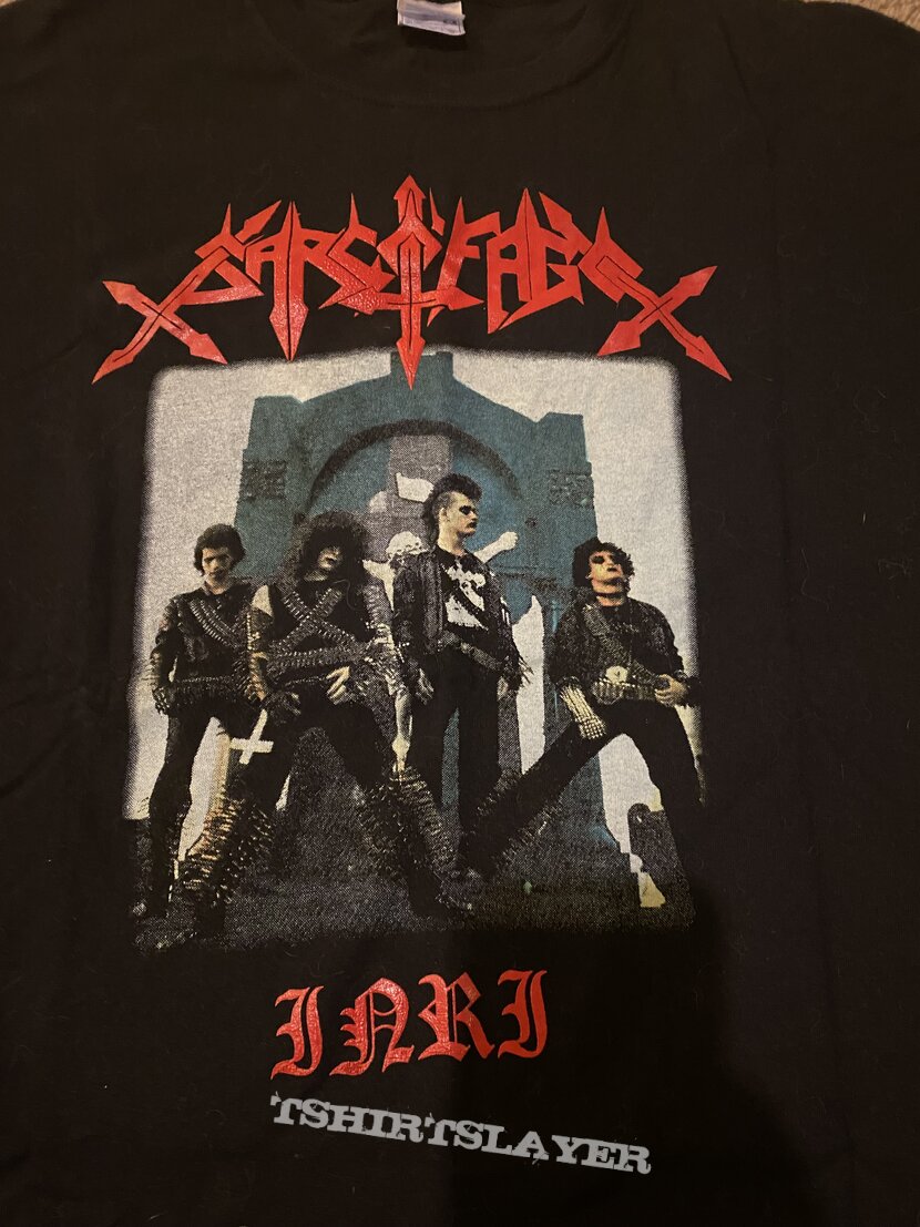 Sarcofago INRI t-shirt