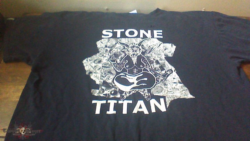 Stone Titan-Baphocollage shirt