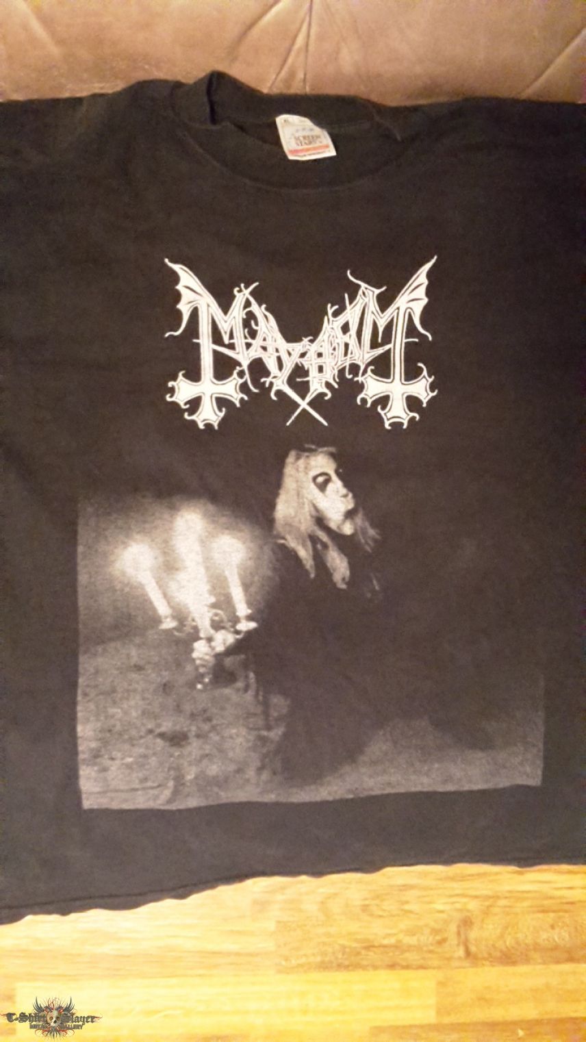 Mayhem - Live in Leipzig / Dead Longsleeve, XL , original first version 1993