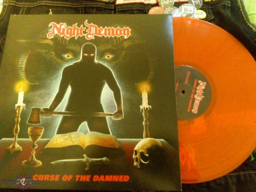 Night Demon - Curse of the damned Vinyl - Gatefold edition