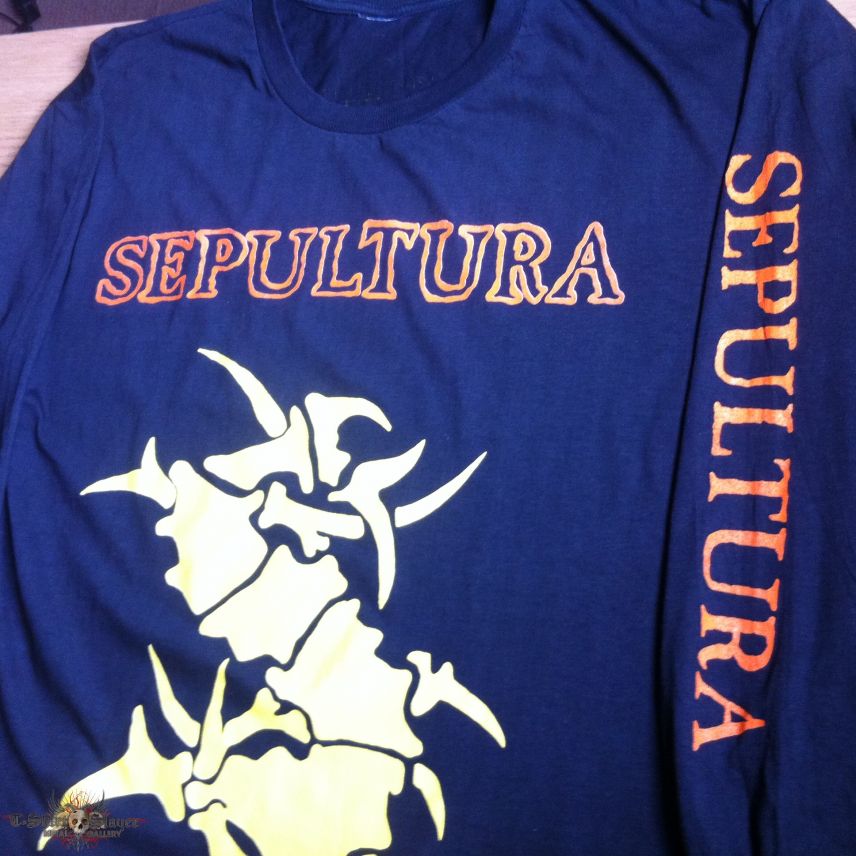 SEPULTURA - Long Sleeve Tour Shirt - 1993 SEPULTURA - Long Sleeve Tour Shirt - 1993
