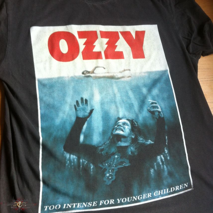 00´S当時物 OZZY OSBOURNE JAWS Tシャツ ヴィンテージ L-